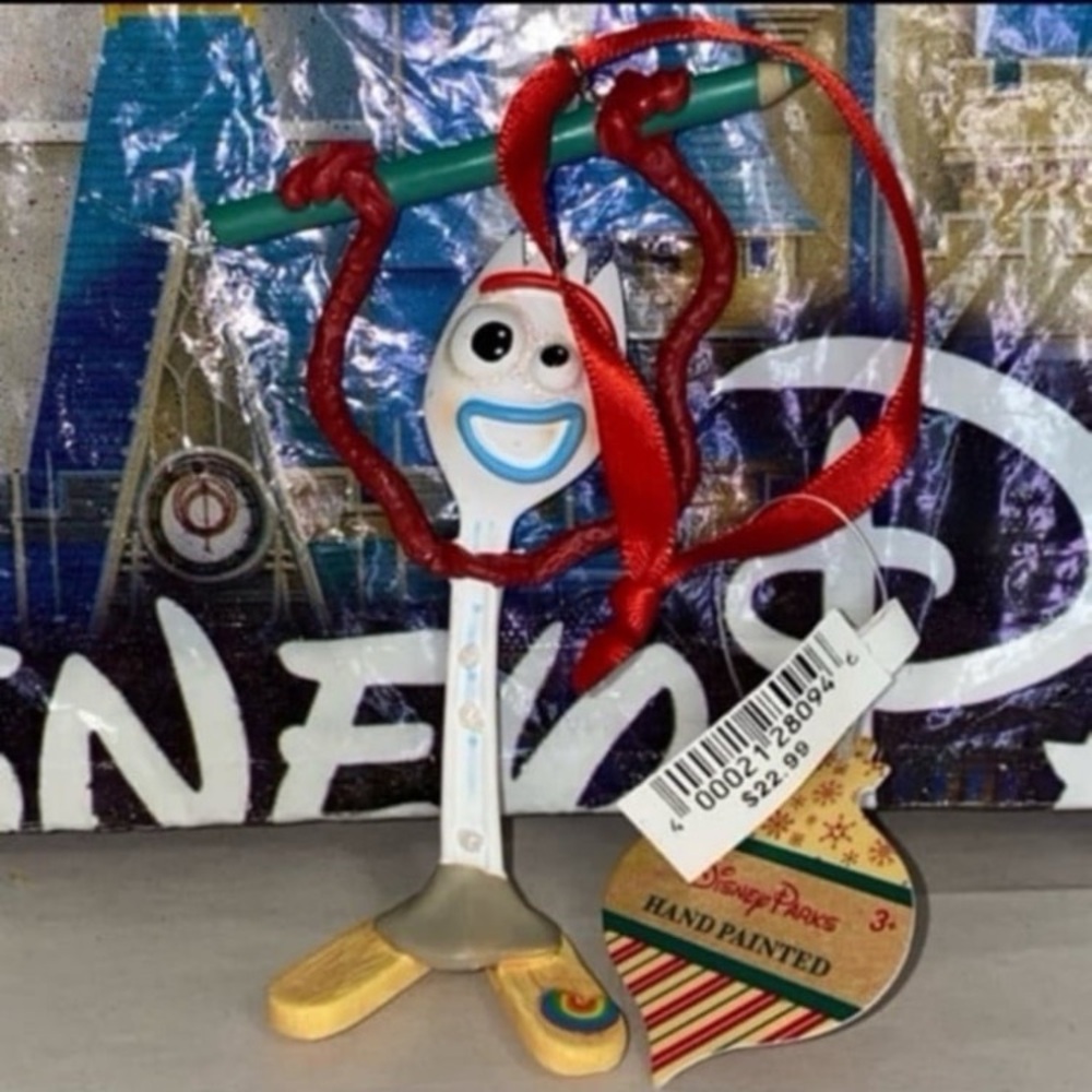 Disney parks Pixar Toy Story forky christmas ornament NWT